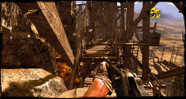 Bridge entrance| - Episode 11 - 1:30 to Hell - Walkthrough - Call of Juarez: Gunslinger - Game Guide and Walkthrough