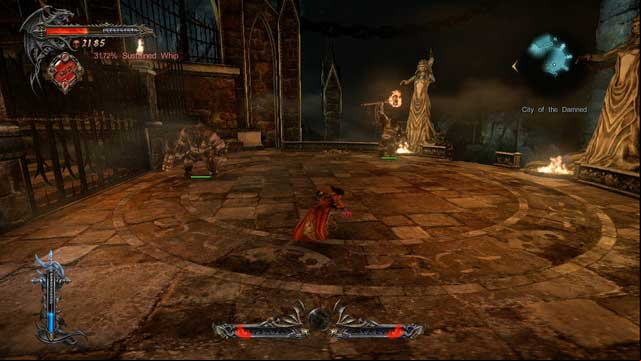 Fighting two Dungeon Jailers is easier than you might think... - Mission 2 - The Three Gorgons - The Main Campaign - walkthrough - Castlevania: Lords of Shadow 2 - Game Guide and Walkthrough
