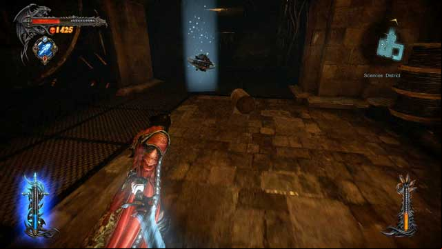 In front you can see a Pain Box - to the left theres the generator you need to turn on. - Mission 3 - The Antidote - The Main Campaign - walkthrough - Castlevania: Lords of Shadow 2 - Game Guide and Walkthrough