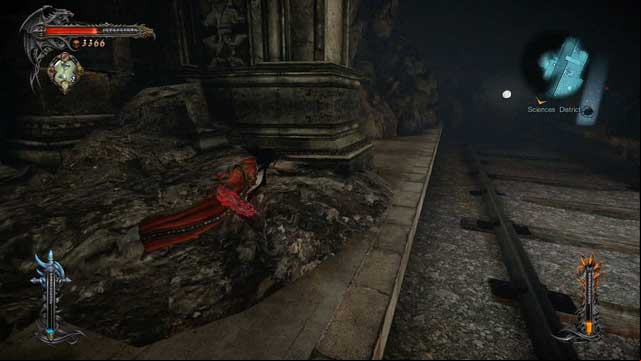 Another Pain Box can be seen in the distance. - Mission 4 - Next Stop: Castlevania - The Main Campaign - walkthrough - Castlevania: Lords of Shadow 2 - Game Guide and Walkthrough