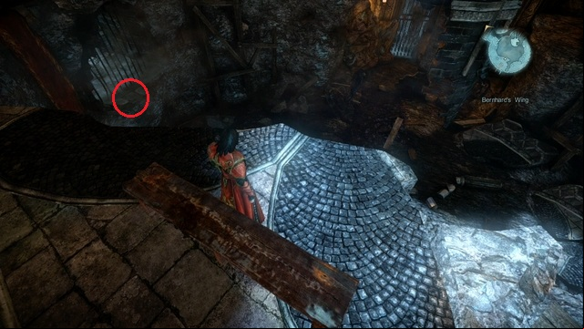 After regaining control, dont go towards the castle (ahead), but turn around and go to the device - Mission 7 - Pieces of a Mirror - The Main Campaign - walkthrough - Castlevania: Lords of Shadow 2 - Game Guide and Walkthrough