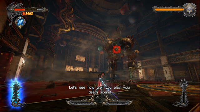 And heres the guest of honor , Toy Maker himself. - Mission 7 - Pieces of a Mirror - The Main Campaign - walkthrough - Castlevania: Lords of Shadow 2 - Game Guide and Walkthrough