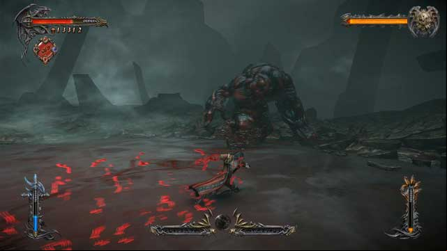 Inner Draculas Golem form. - Mission 8 - The Hooded Man - The Main Campaign - walkthrough - Castlevania: Lords of Shadow 2 - Game Guide and Walkthrough