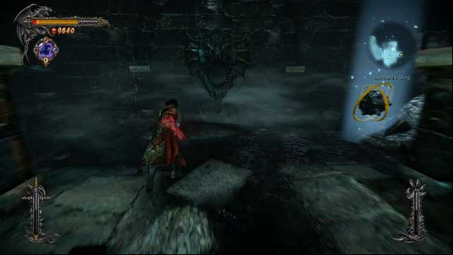 One of the two Pain Boxes - the second one is on the other side. - Mission 7 - Pieces of a Mirror - Gems - First - Castlevania: Lords of Shadow 2 - Game Guide and Walkthrough