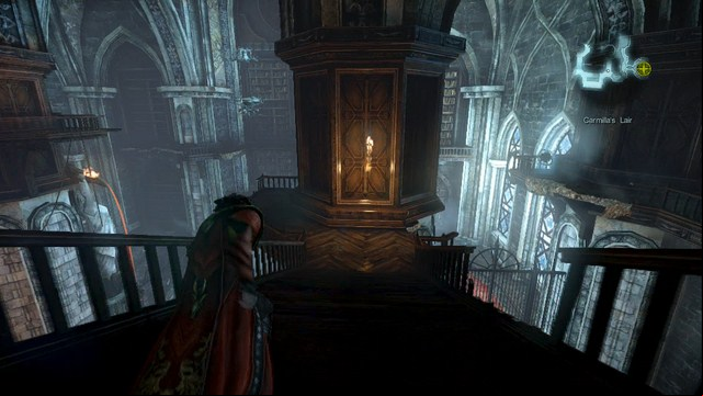 A Pain Box visible on the right side. - Carmillas Lair - Collectibles - second - Castlevania: Lords of Shadow 2 - Game Guide and Walkthrough