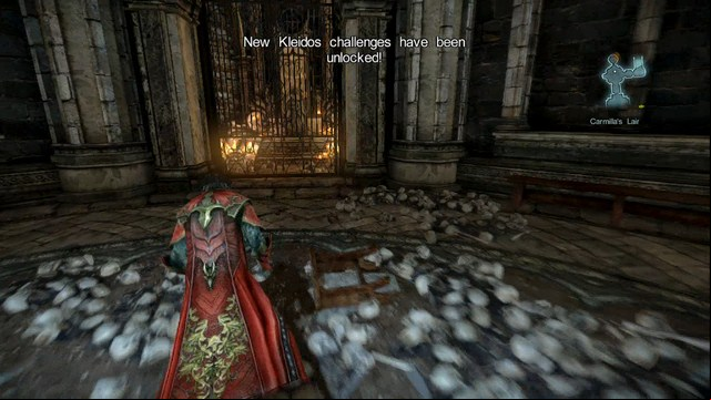 You can find a Pain Box at a place where you begun your 5th mission. - Carmillas Lair - Collectibles - second - Castlevania: Lords of Shadow 2 - Game Guide and Walkthrough