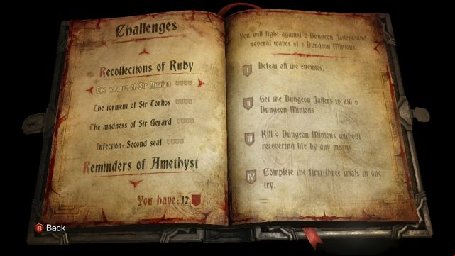Recollections of Ruby challenges. - Recollections of Ruby - Challenges - Castlevania: Lords of Shadow 2 - Game Guide and Walkthrough