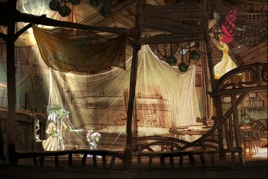 After you have solved the puzzle, you will be attacked by the boss - Chapter 9 - The Piscean and the Ogre | Walkthrough - Walkthrough - Child of Light Game Guide