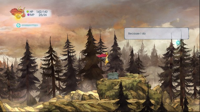 In the chest, there is a Magic Potion - Chapter 5 | Collectibles - Collectibles - Child of Light Game Guide