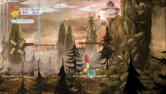 Inside, there is a Rough Sapphire - Chapter 5 | Collectibles - Collectibles - Child of Light Game Guide