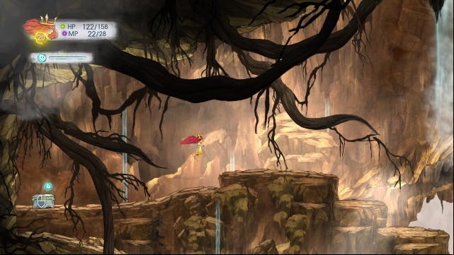 Inside the chest, there is a Quicken Elixir - Chapter 5 | Collectibles - Collectibles - Child of Light Game Guide