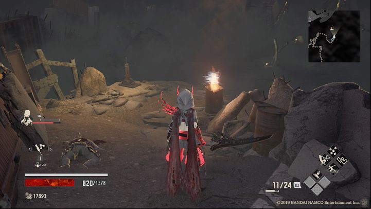 Turn left while you are going down the hill - Hills of Deception | Code Vein Walkthrough - Area G-12 - Code Vein Guide