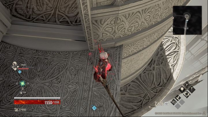 Now, at the end of the road on the right, jump lower - Gated Room | Code Vein Walkthrough - Area F-15 - Code Vein Guide