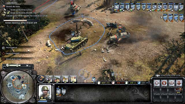 Continue towards the rails - Mission 13 - Halbe - The Campaign Mode - Company of Heroes 2 - Game Guide and Walkthrough