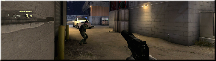 The screenshot above shows a pathway that can be used by your opponents - Mission 6 Lite: The Phillipe Gambit - Missions - CS GO Game Guide