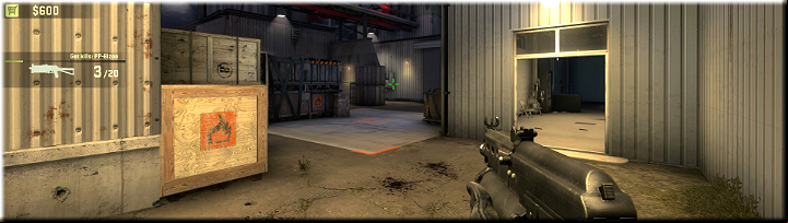 The best vantage point found during the assignment - Mission 6 Lite: The Phillipe Gambit - Missions - CS GO Game Guide