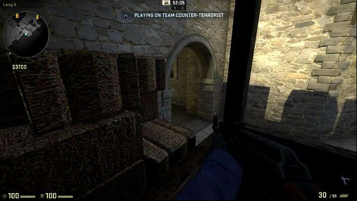 A very popular shooting position is on the haystack, next to the age to the matrix - Cache | Tournament maps in CS GO - Tournament Maps in Counter Strike: Global Offensive - CS GO Game Guide