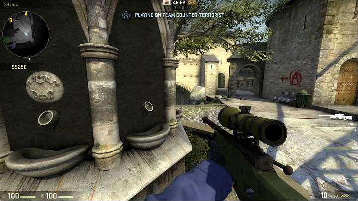 There is a very good shooting position behind the monument in the center of the map, on Terrorists side - Cache | Tournament maps in CS GO - Tournament Maps in Counter Strike: Global Offensive - CS GO Game Guide