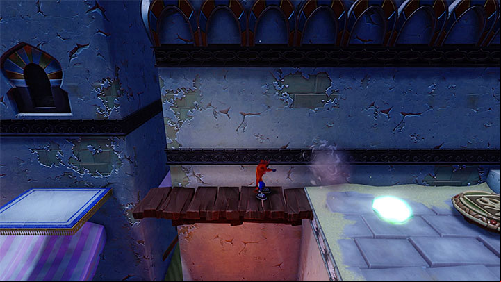 You can obtain the Zielony klejnot during the twenty-third stage - Flaming ion - Bringing Down the House | Crash Bandicoot 3 Trophy Guide - Crash Bandicoot 3: Warped - Crash Bandicoot N. Sane Trilogy Game Guide