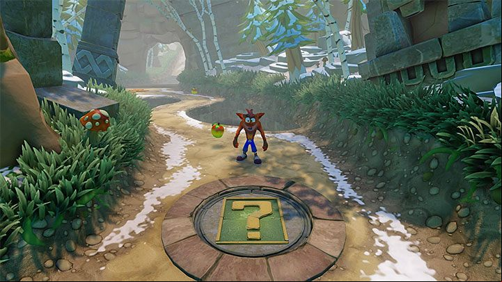 Regardless of whether you have completed the secret location, you will be able to collect the violet crystal from the main path and you will reach the pressure plate shown in the above screenshot which will take you to the bonus round - Un-Bearable | Crash Bandicoot 2 | Levels - Crash Bandicoot 2 - Sewer Warp Room - Crash Bandicoot N. Sane Trilogy Game Guide