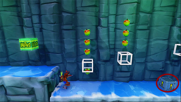 The hidden area is much harder than what you are accustomed to - Snow Go | Crash Bandicoot 2 | Levels - Crash Bandicoot 2 - Jungle Warp Room - Crash Bandicoot N. Sane Trilogy Game Guide