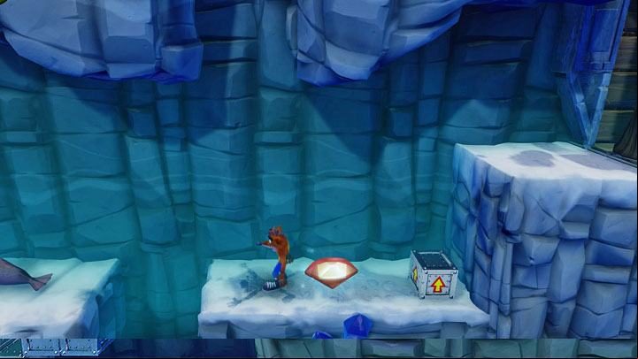 Youre almost at the end of the stage - Snow Go | Crash Bandicoot 2 | Levels - Crash Bandicoot 2 - Jungle Warp Room - Crash Bandicoot N. Sane Trilogy Game Guide