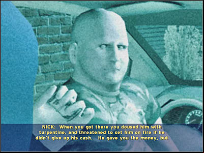 Listen to what Nick has to say to you - Case 1 - final - Case 1 - Burning for You - Crime Scene Investigation: Hard Evidence - Game Guide and Walkthrough