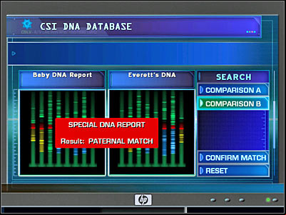 You will have to ask Connie a few obvious questions - Case 2 - part 5 - Case 2 - Double Down - Crime Scene Investigation: Hard Evidence - Game Guide and Walkthrough