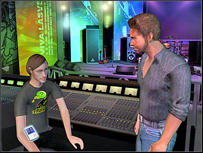 Once the conversation is over, head on to the stage - Case 3 - Crime Scene - part 1 - Case 3 - Shock Rock - Crime Scene Investigation: Hard Evidence - Game Guide and Walkthrough