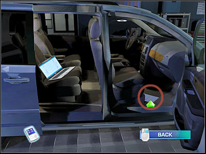 Head on to the CSI computer right away - Case 4 - part 5 - Case 4 - In Your Eyes - Crime Scene Investigation: Hard Evidence - Game Guide and Walkthrough
