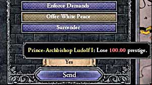 White peace is harmful mainly for an attacker - Military campaigns - Military - Crusader Kings II - Game Guide and Walkthrough