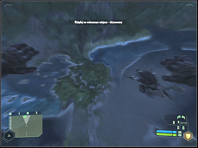 Your main character will lose his parachute in just a few seconds - Crysis: Mission 1, - part 1, walkthrough - Mission 1 - - Crysis Game Guide