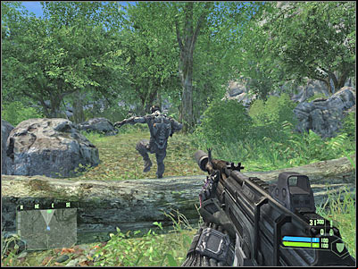 2 - Crysis: Mission 1, - part 7, walkthrough - Mission 1 - - Crysis Game Guide