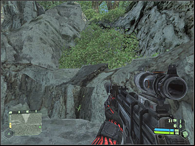 You probably wont encounter any additional units along the way, so you may consider speeding up a little - Crysis: Mission 2, Recovery - part 7, walkthrough - Mission 2 - Recovery - Crysis Game Guide