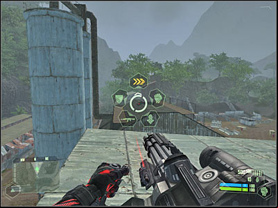 You will have to be very careful here, because the enemy sniper will also be using camouflage - Mission 6 - part 4 | Mission 6 - Awakening - Mission 6 - Awakening - Crysis Game Guide