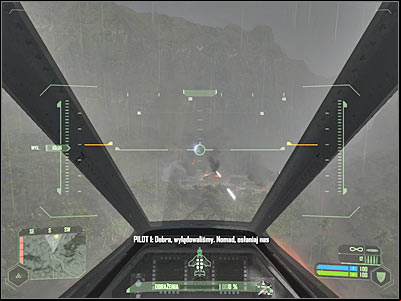 Id strongly recommend that you maintain a large distance between the monsters and your ship, mostly because your VTOL isnt too agile and it would take a few seconds to turn it around - Mission 10 - part 1 | Mission 10 - Ascension - Mission 10 - Ascension - Crysis Game Guide