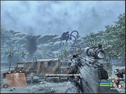 First of all, you will have to learn how to avoid primary attacks of the exosuit - Killing the exosuit - Mission 3: Adapt or Perish - Crysis Warhead - Game Guide and Walkthrough