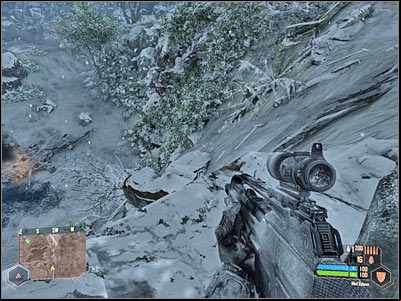 1 - Reaching the mining complex - Mission 4: Frozen Paradise - Crysis Warhead - Game Guide and Walkthrough