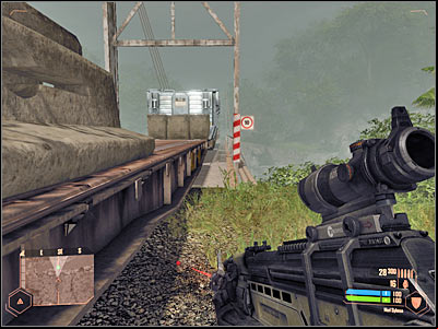 1 - Staying near the train #3 - Mission 6: From Hell's Heart - Crysis Warhead - Game Guide and Walkthrough