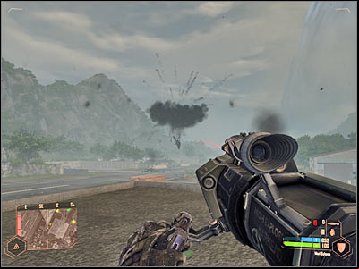 You will encounter a few Korean soldiers along the way and it would be a good idea to kill them - Finding and securing the container II - Mission 7: All the Fury - Crysis Warhead - Game Guide and Walkthrough