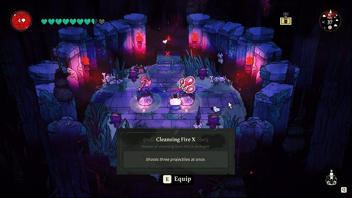 Curses are special attacks that you can use during crusades - Cult of the Lamb: All Curses - Basics - Cult of the Lamb Guide