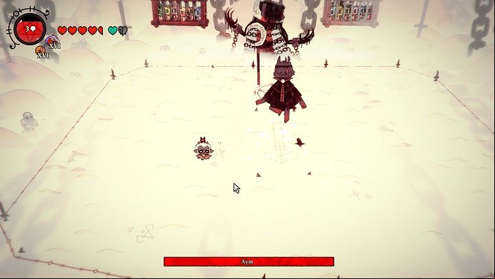 Aym's moveset doesn't differ much from the one of Baal's - Cult of the Lamb: All Bosses - Basics - Cult of the Lamb Guide