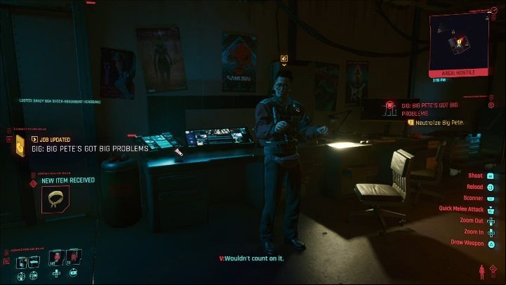 Target: Big Pete, alive or dead - Cyberpunk 2077: Gun for Hire, Badlands - Gigs, walkthrough, map - Badlands - Cyberpunk 2077 Guide