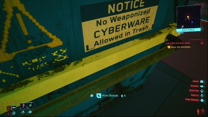 3 - Cyberpunk 2077: I can see clearly now walkthrough - Exploration - Cyberpunk 2077 Guide