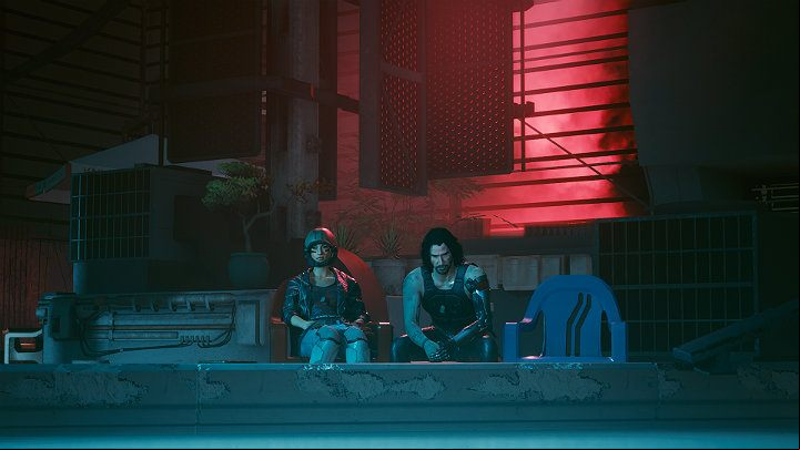 There will be a short but very frank conversation between V and Johnny in which they both agree that they have learned something from each other - Cyberpunk 2077: The worst ending - Endings - Cyberpunk 2077 Guide