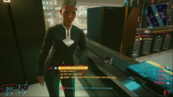Go to the meeting spot - Cyberpunk 2077: Spellbound - walkthrough - Exploration - Cyberpunk 2077 Guide