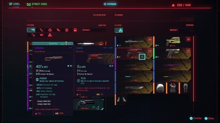 How to unlock: during The Pickup main job - Cyberpunk 2077: Iconic weapons list - World Atlas - Cyberpunk 2077 Guide