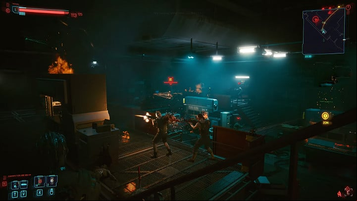 Militech will storm the warehouse and Dum Dum will want to help you escape, leading you to a service shaft - Cyberpunk 2077: How to deal with Maelstrom? Important choice - Act 1 - Cyberpunk 2077 Guide