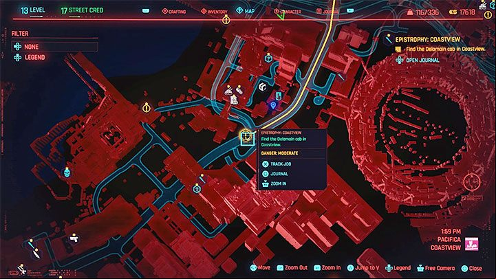 6 - Cyberpunk 2077: Delamain, Epistrophy - walkthrough - Exploration - Cyberpunk 2077 Guide