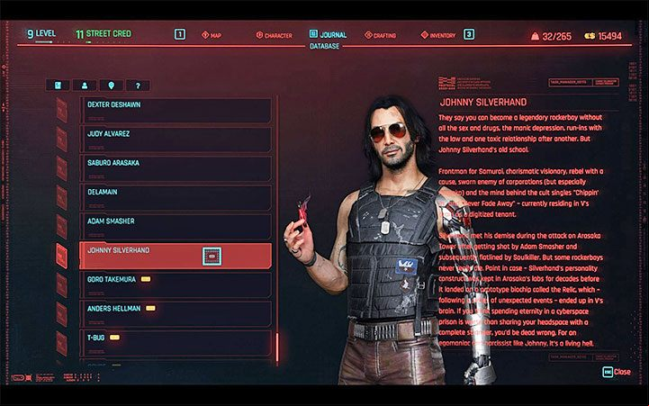 1 - Cyberpunk 2077: Johnny Silverhand - Keanu Reeves - Companions - Cyberpunk 2077 Guide